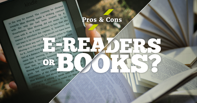 Pros and Cons | E-Reader Vs Books