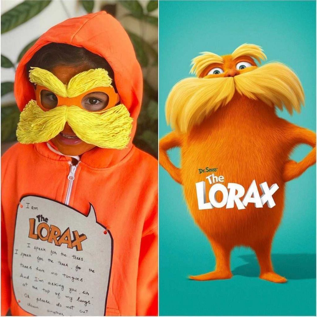 the lorax costume world book day