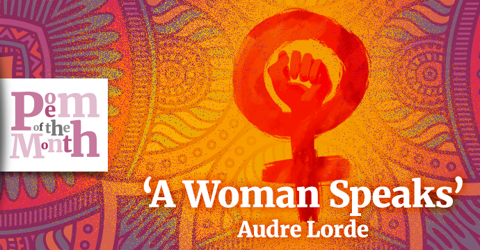 a woman speaks audre lorde