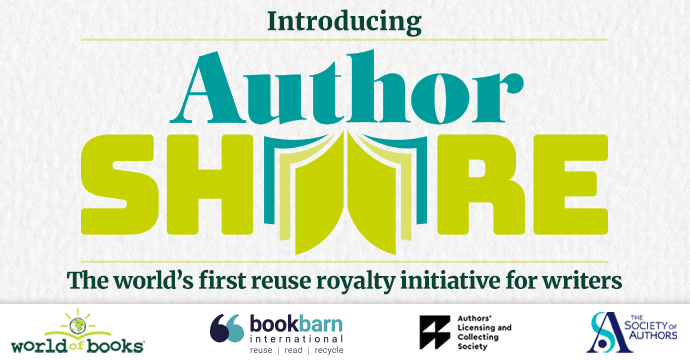 authorshare reuse royalty initiative world of books